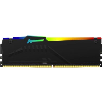 ������ ������ ��� ���������� DDR5 128GB (2x64GB) 5600 MHz Beast RGB Kingston Fury (ex.HyperX) (KF556C40BBAK2-128) - �������� 2