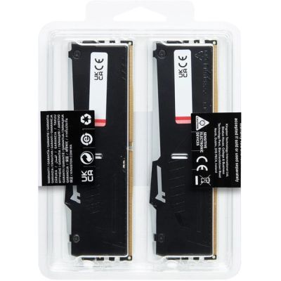 ������ ������ ��� ���������� DDR5 128GB (2x64GB) 5600 MHz Beast RGB Kingston Fury (ex.HyperX) (KF556C40BBAK2-128) - �������� 7