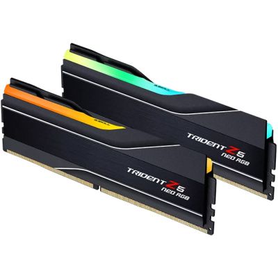     DDR5 64GB (2x32GB) 6000 MHz Trident Z5 Neo RGB Black G.Skill (F5-6000J3636F32GX2-TZ5NR) -  3