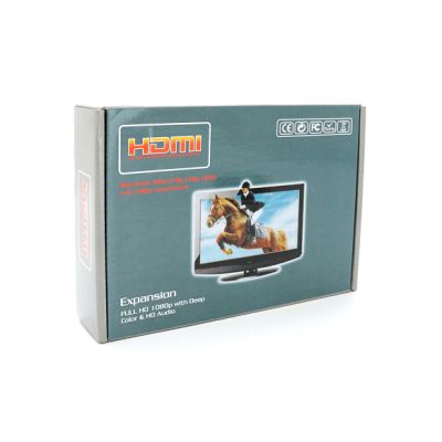 ������� HDMI extender 60m CAT5E/6 1080P 3D black Voltronic (YT-SCPE HDM-60m1080�) - �������� 3