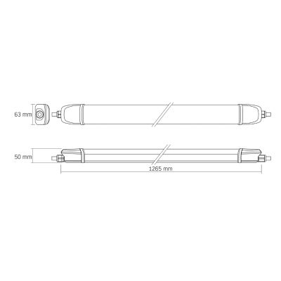 ��������� Videx BNWL04 40W 1.2� 5000K 220V (VL-BNWL04-40125) - �������� 4