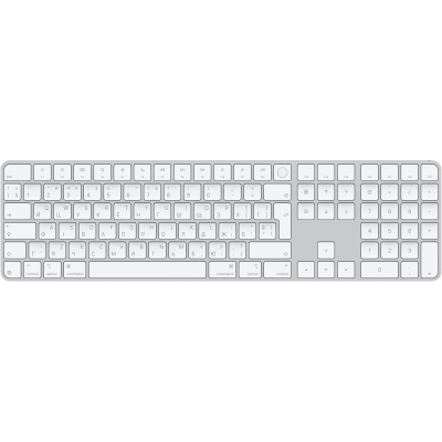 ���������� Apple Magic Keyboard with Touch ID Bluetooth/USB UA White (MXK73UA/A) - �������� 1