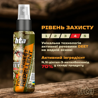 ����� �� ��������� HTA Strong Deet 70% 100 �� (4820159543946) - �������� 4
