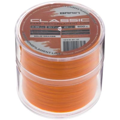 ����� Brain Classic Carp Line (solid orange) 600m 0.35mm 25lb 10.7kg (1858.81.12) - �������� 2