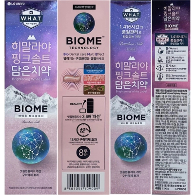 ������ ����� LG Bamboosalt Biome Toothpaste � ���������� ����� 100 � (8801051109009) - �������� 8