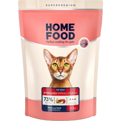 ����� ���� ��� ����� Home Food Grain-free hypoallergenic Suitable for exotic breeds � ����� � ������ 1.6 �� (4820235020231) - �������� 1