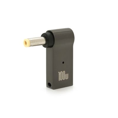  USB-C F to DC 4.8x1.7mm M 100W for HP Voltronic (AHPTC4.8*1.7) -  1