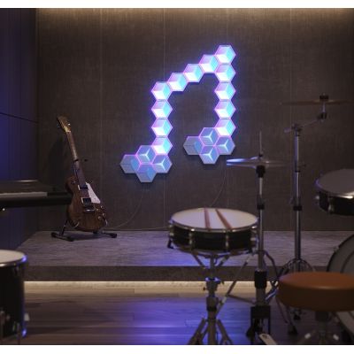 ���������� Govee H106A Glide Hexagon Light Panels Ultra Expansion Pack, 1pc, RGBIC, Wi-Fi/Bluetooth, Purple (H106A007-OF-EU) - �������� 6