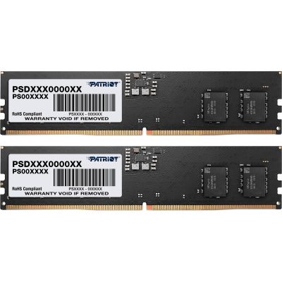     DDR5 64GB (2x32GB) 5600 MHz Signature Line Patriot (PSD564G5600K) -  1