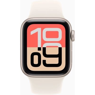 �����-���� Apple Watch SE 3�GPS 40mm�Starlight Aluminium Case with Starlight Sport Band - S/M (MEH34RK/A) - �������� 2