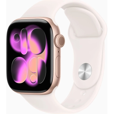 �����-�������� Apple Watch Series 11�GPS�42mm�Rose Gold Aluminium Case with Light Blush Sport Band - M/L (MEU44RK/A) - �������� 1