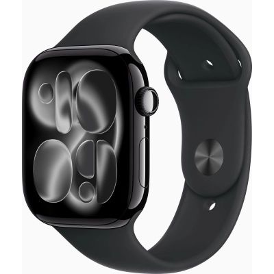 �����-�������� Apple Watch Series 11�GPS�46mm�Jet Black Aluminium Case with Black Sport Band - M/L (MEUX4RK/A) - �������� 1