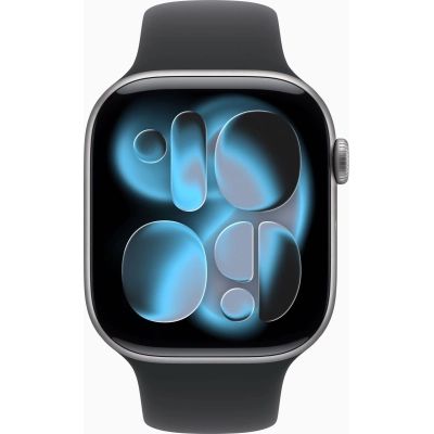 �����-�������� Apple Watch Series 11�GPS�46mm�Space Grey Aluminium Case with Black Sport Band - S/M (MEV04RK/A) - �������� 2