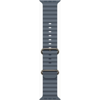 �����-�������� Apple Watch Ultra 3�GPS + Cellular�49mm�Natural Titanium Case with Anchor Blue Ocean Band (MEWH4QP/A) - �������� 3