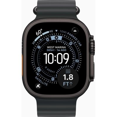 �����-���� Apple Watch Ultra 3�GPS + Cellular�49mm�Black Titanium Case with Black Ocean Band (MF0J4QP/A) - �������� 2