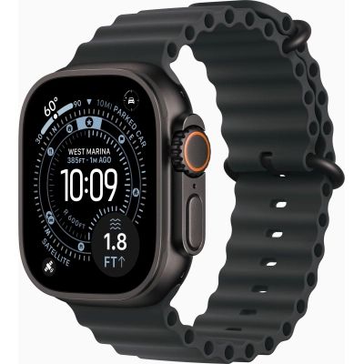 �����-���� Apple Watch Ultra 3�GPS + Cellular�49mm�Black Titanium Case with Black Ocean Band (MF0J4QP/A) - �������� 1