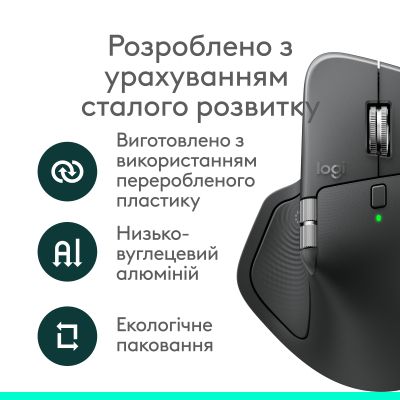 ����� Logitech MX Master 4 for Business Wireless/Bluetooth Graphite (910-007617) - �������� 10