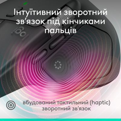 ����� Logitech MX Master 4 for Business Wireless/Bluetooth Graphite (910-007617) - �������� 9
