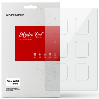 ������ �������� Armorstandart hydrogel Apple Watch 11 46mm 6 pcs (ARM88734) - �������� 1