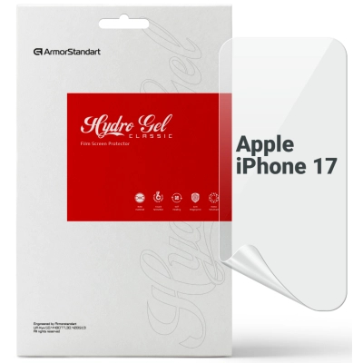 ������ �������� Armorstandart hydrogel Apple iPhone 17 (ARM86167) - �������� 1