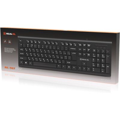 ��������� REAL-EL RK-507 USB Black (EL123100050) - �������� 8