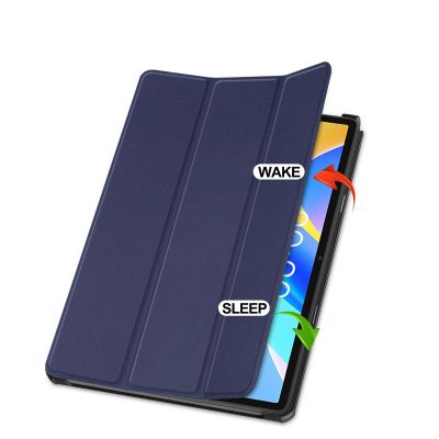 ����� �� �������� BeCover Smart Case Samsung Galaxy Tab A11 Plus SM-X236B 11.0" Deep Blue (713994) - �������� 4