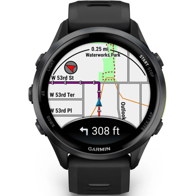 �����-���� Garmin Forerunner 970, Black/Amp Yellow, GPS (010-02969-10) - �������� 2