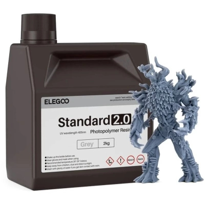 ������������ ����� ELEGOO Resin, Standard 2.0 2��,grey (50.103.0126) - �������� 1