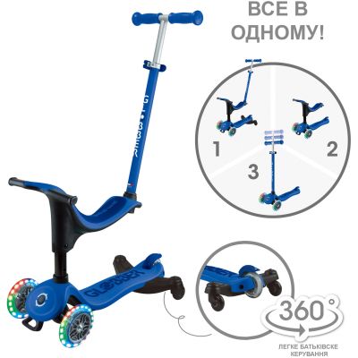 ������� Globber Go Up Sporty 360 ������ � �������� ����� (456-600) - �������� 8