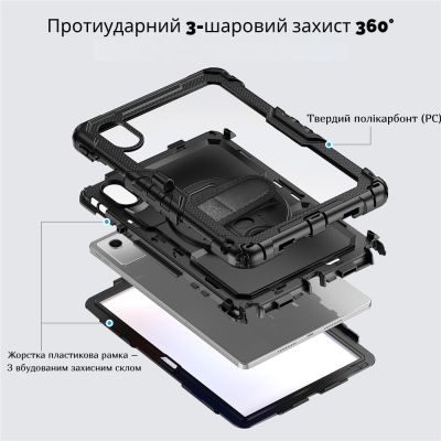 ����� ��� �������� BeCover FortTab Lenovo Idea Tab/K11 (2nd Gen) TB336/Xiaoxin Pad (2025) 11" Black (714080) - �������� 4