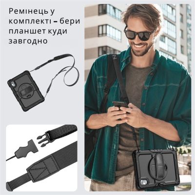 ����� ��� �������� BeCover FortTab Lenovo Idea Tab/K11 (2nd Gen) TB336/Xiaoxin Pad (2025) 11" Black (714080) - �������� 8