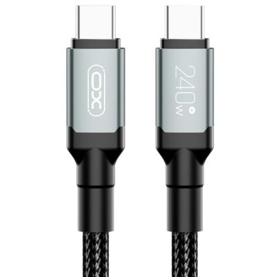 ���� ������ USB-C to USB-C 2.0m 240W black XO (NBQ264B_�_Black) - �������� 6