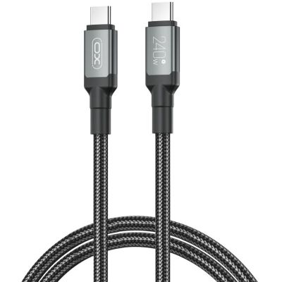 ���� ������ USB-C to USB-C 2.0m 240W black XO (NBQ264B_�_Black) - �������� 1