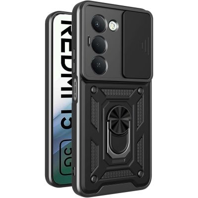 ����� ��� ���������� �������� BeCover Military Xiaomi Redmi 15 Black (713921) - �������� 1