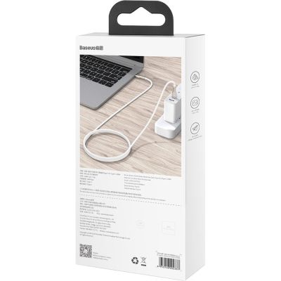 ���� ������ USB-C to USB-C 2.0m 100W metal black Baseus (CATJK-D01) - �������� 5