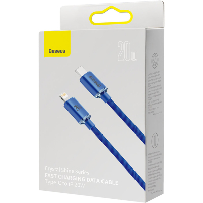 ���� ������ USB-C to Lightning 1.2m 20W blue Baseus (CAJY000203) - �������� 5