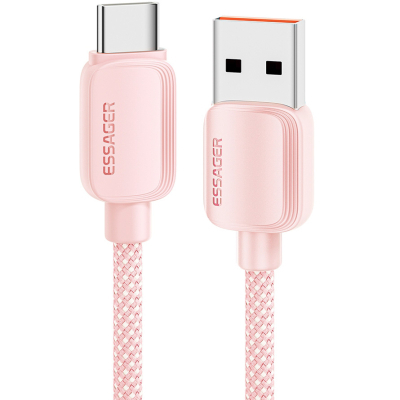 ���� ������ USB 2.0 AM to USB-C 1.0m 100W pink Essager (EXC7A-WL04-P) - �������� 1