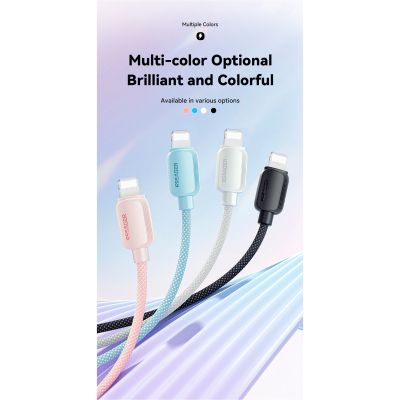 ���� ������ USB-C to Lightning 2.0m 20W white Essager (EXCTL-WLA02-P) - �������� 5