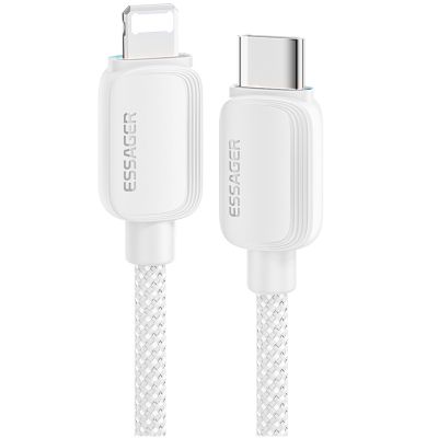 ���� ������ USB-C to Lightning 2.0m 20W white Essager (EXCTL-WLA02-P) - �������� 1