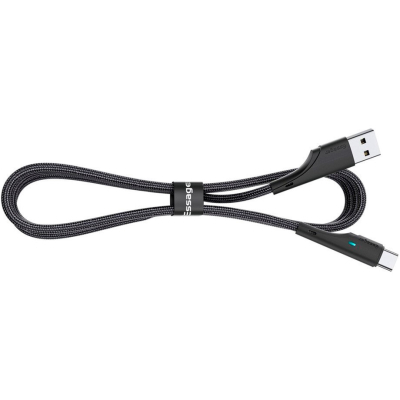 ���� ������ USB 2.0 AM to USB-C 0.25m black Essager (EXCT-LSB01) - �������� 2