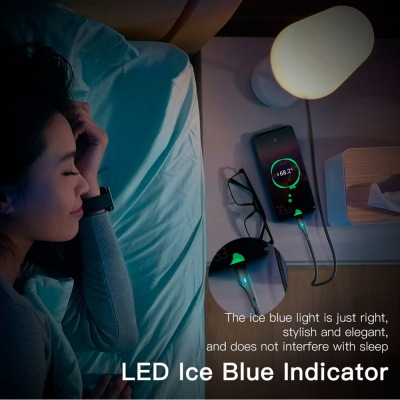 ���� ������ USB 2.0 AM to USB-C 0.25m black Essager (EXCT-LSB01) - �������� 8