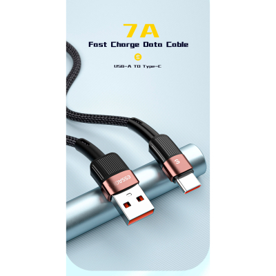 ���� ������ USB 2.0 AM to USB-C 3.0m 7A black Essager (EXCT-XCC01) - �������� 2