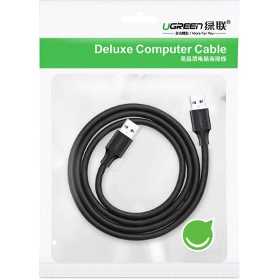 ���� ������ USB 2.0 AM/AM 0.5m US102 black Ugreen (10308) - �������� 2