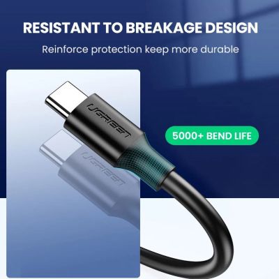 ���� ������ USB 3.0 AM to USB-C 0.5m 3A US184 black Ugreen (20881) - �������� 6