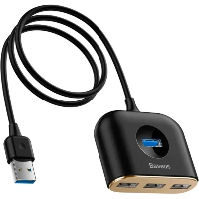 ������������ Baseus USB 3.0 to 1xUSB 3.0 + 3xUSB 2.0 1.0m (CAHUB-AY01) - �������� 1