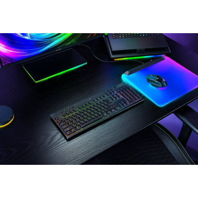 ��������� Razer BlackWidow V4 Low-Profile Wireless/Bluetooth/USB Orange switch UA Black (RZ03-05270800-R3M1) - �������� 11