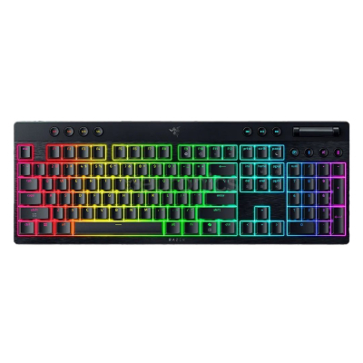 ��������� Razer BlackWidow V4 Low-Profile Wireless/Bluetooth/USB Orange switch UA Black (RZ03-05270800-R3M1) - �������� 1