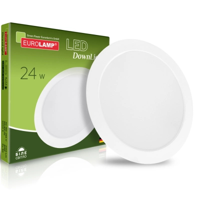 ��������� Eurolamp Downlight NEW 24W 2150Lm 4000K (LED-DLR-24/4(new)) - �������� 1
