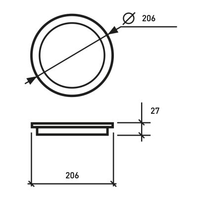 ���������� Eurolamp Downlight NEW 20W 1900lm 4000K (LED-DLR-20/4(new)) - �������� 2