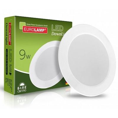 ���������� Eurolamp LED Downlight NEW 9W 680Lm 4000K (LED-DLR-9/4(new)) - �������� 1